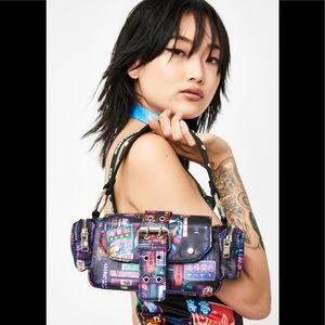 Midnight city handbag